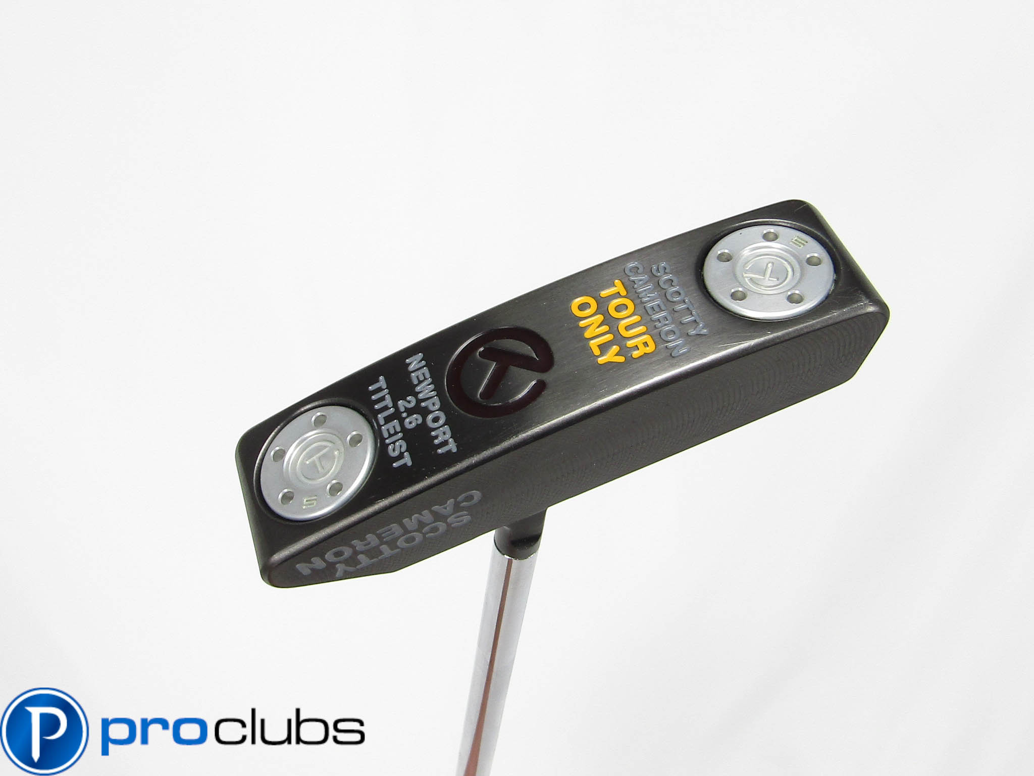 SCOTTY CAMERON TOUR ONLY NEWPORT 2.6 BLACK CIRCLE-T PUTTER
